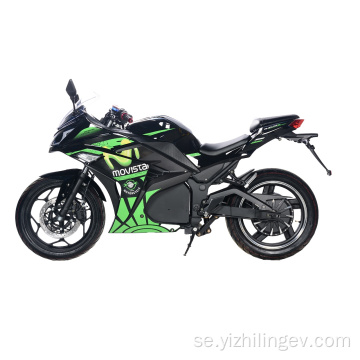 Vuxen kraftfull racingelektrisk motorcykel med blybatteri för sport 3000W 72V 32AH Max Top Power Engine Controller